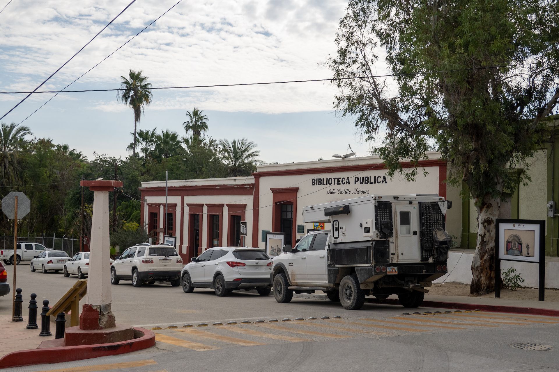 Parked in Santiago