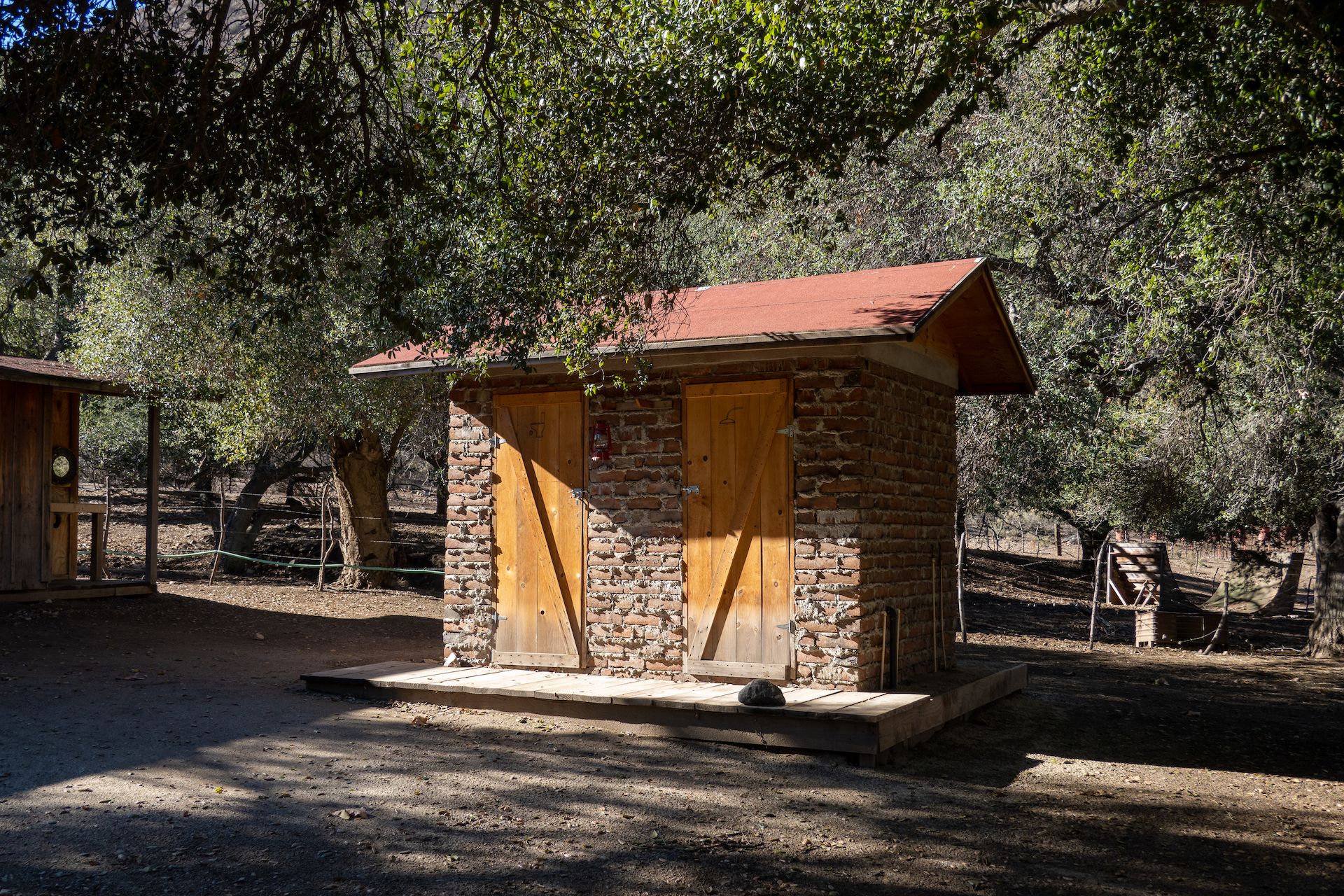 The overlander’s bathroom