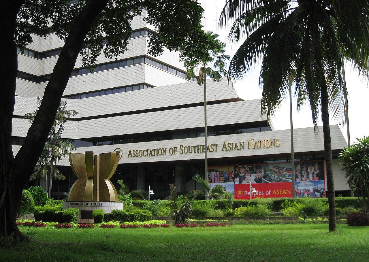 The Headquarters of Association of Southeast Asia Nations (ASEAN) in Jalan Sisingamangaraja No.70A, South Jakarta, Indonesia. Wikimedia Commons.