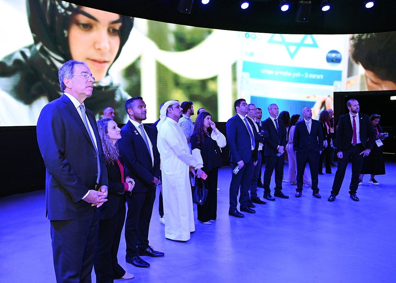 Ministers of culture at the Abraham Accords Festival and games during Expo 2020 in Dubai. Wikimedia Commons.