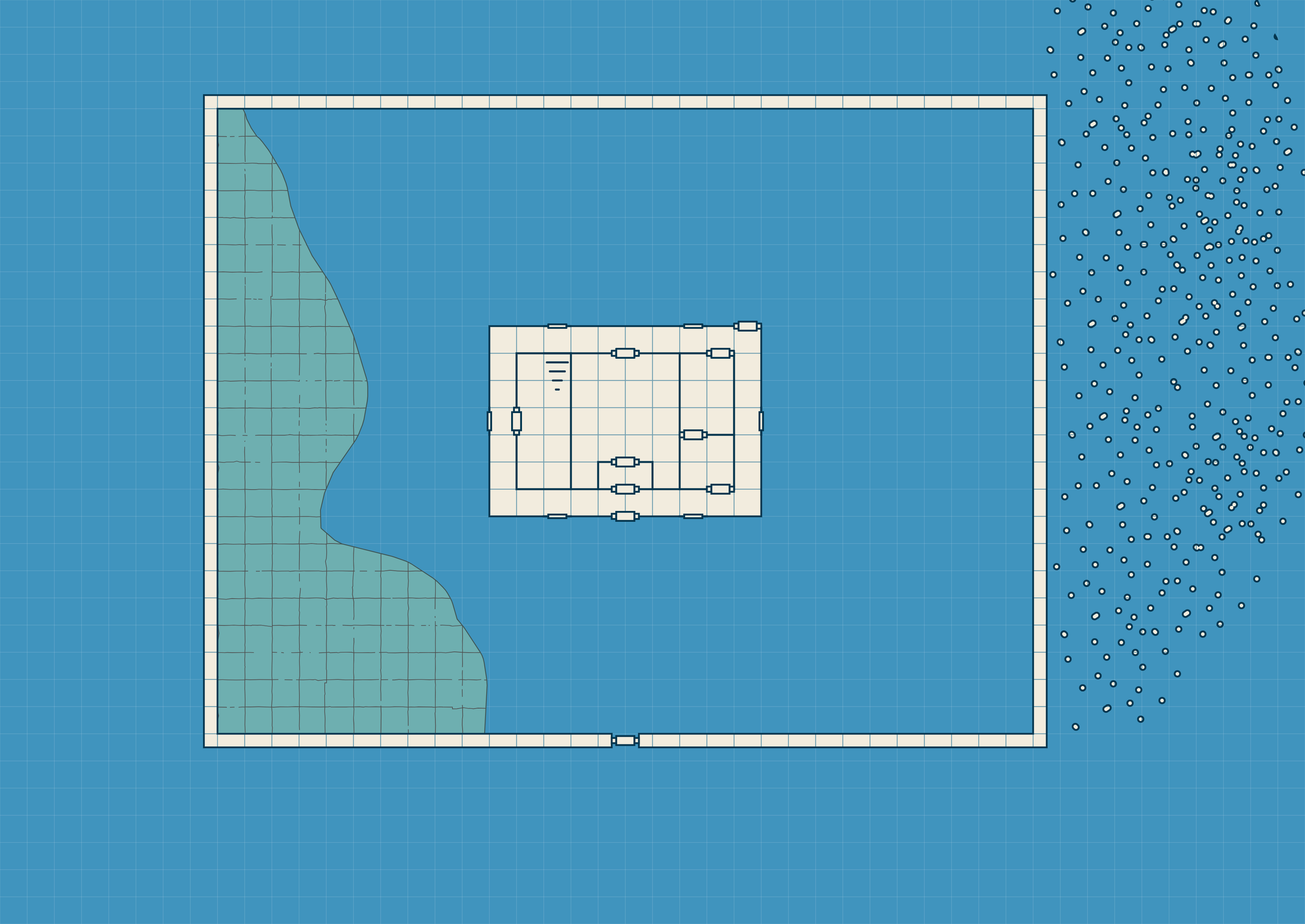 Map Of The Bronwill Estate Lower Floor