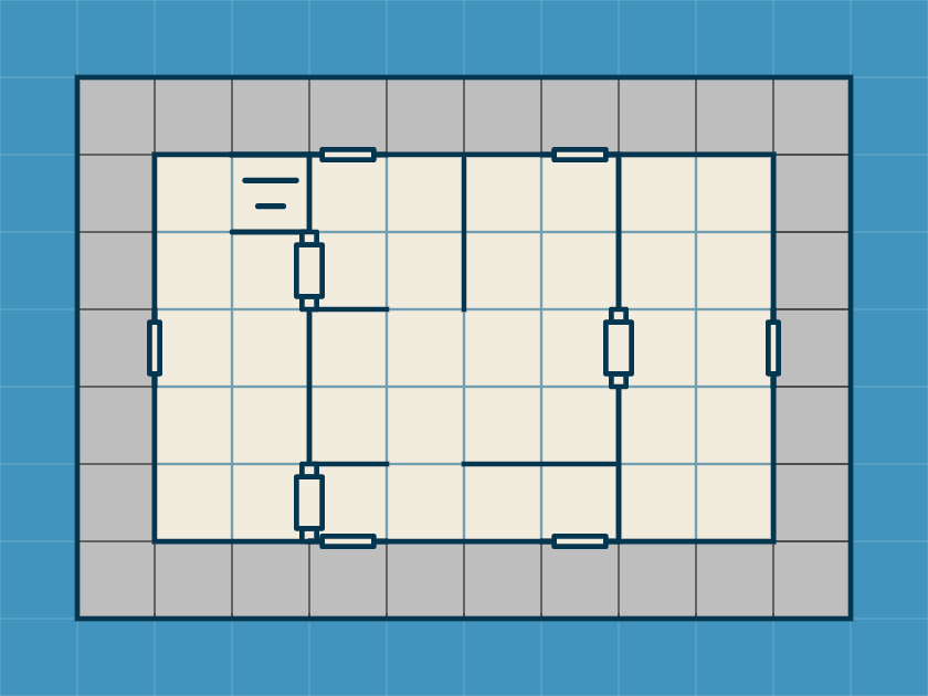 Map Of The Bronwill Estate Second Floor