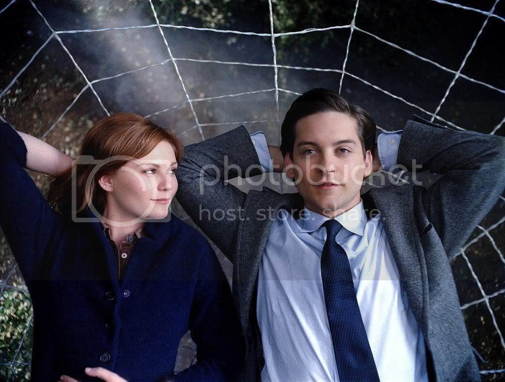 Kirsten and Toby in a Web