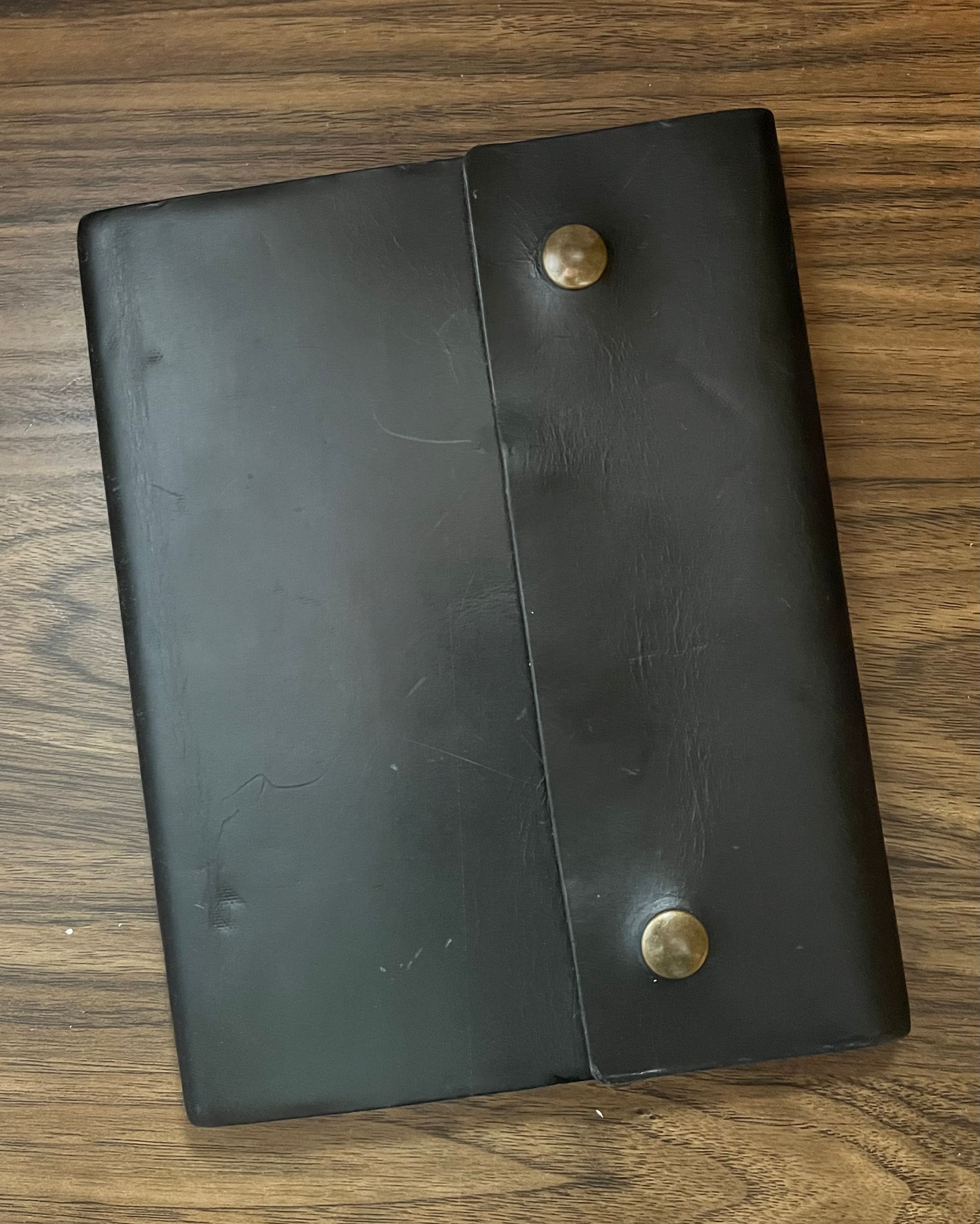 Picture of a journal on a table