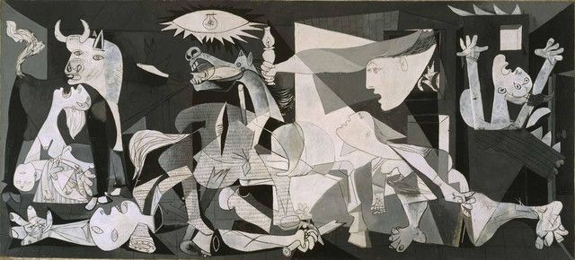 “Guernica” von Pablo Picasso, 1937.