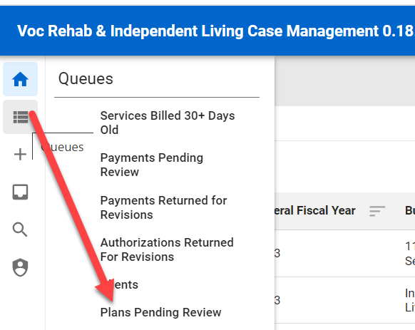 Plans Pending Review Queue