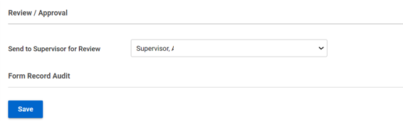 Send to Supervisor for Review