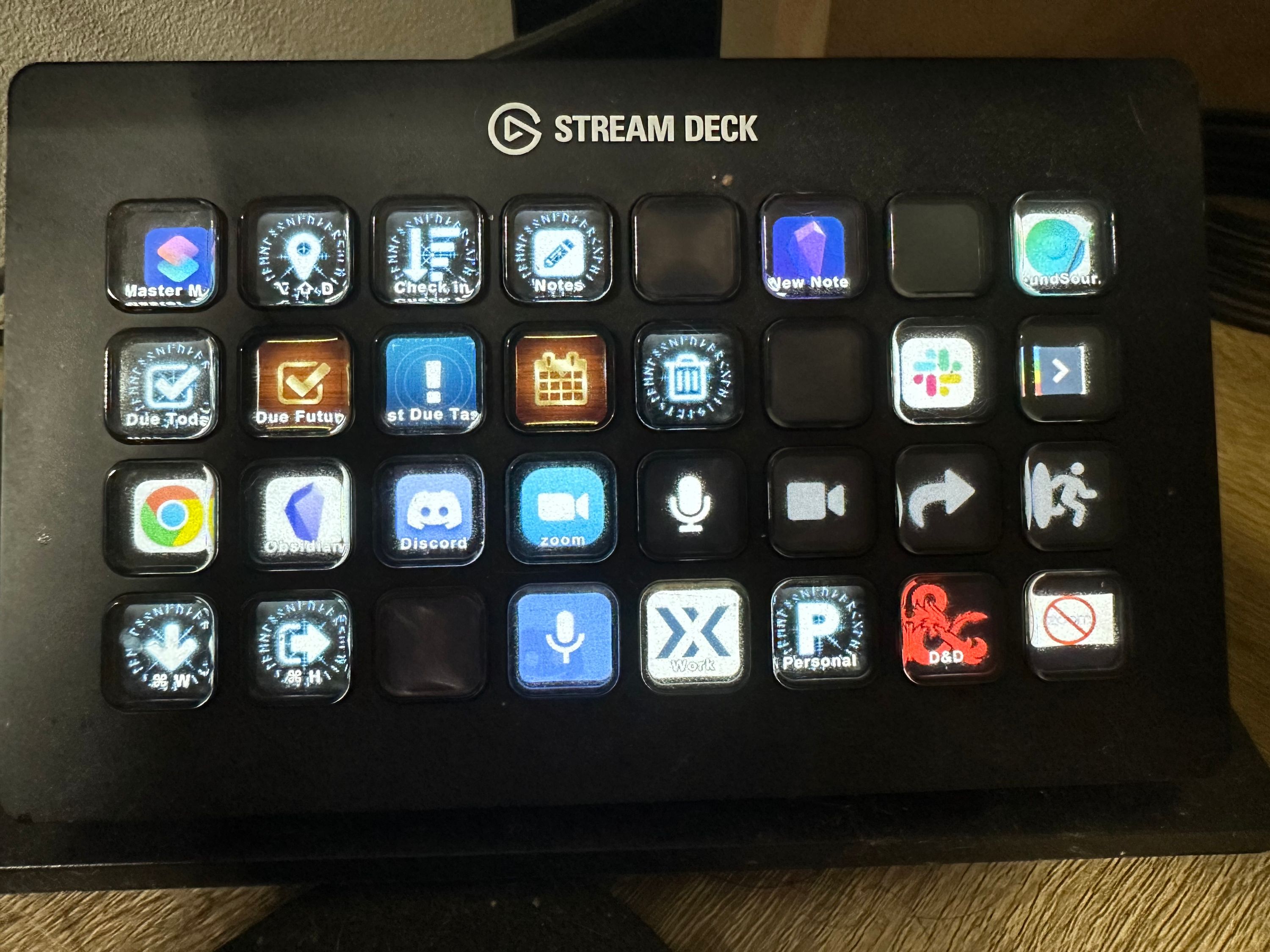 Stream Deck Obsidian Profile