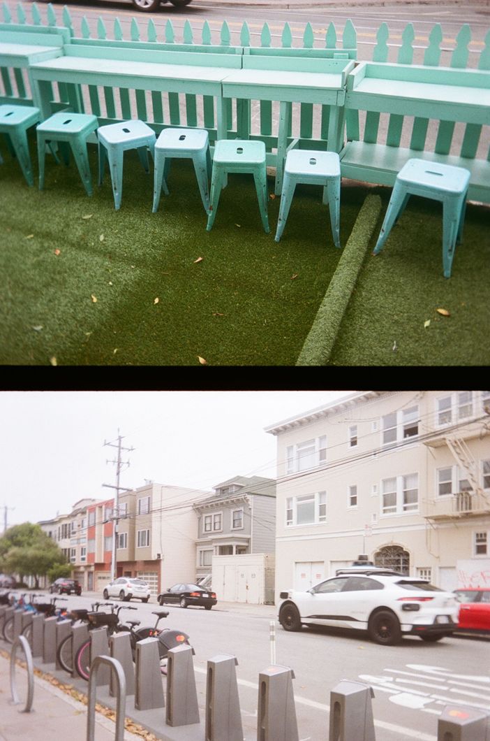 stools & bike share