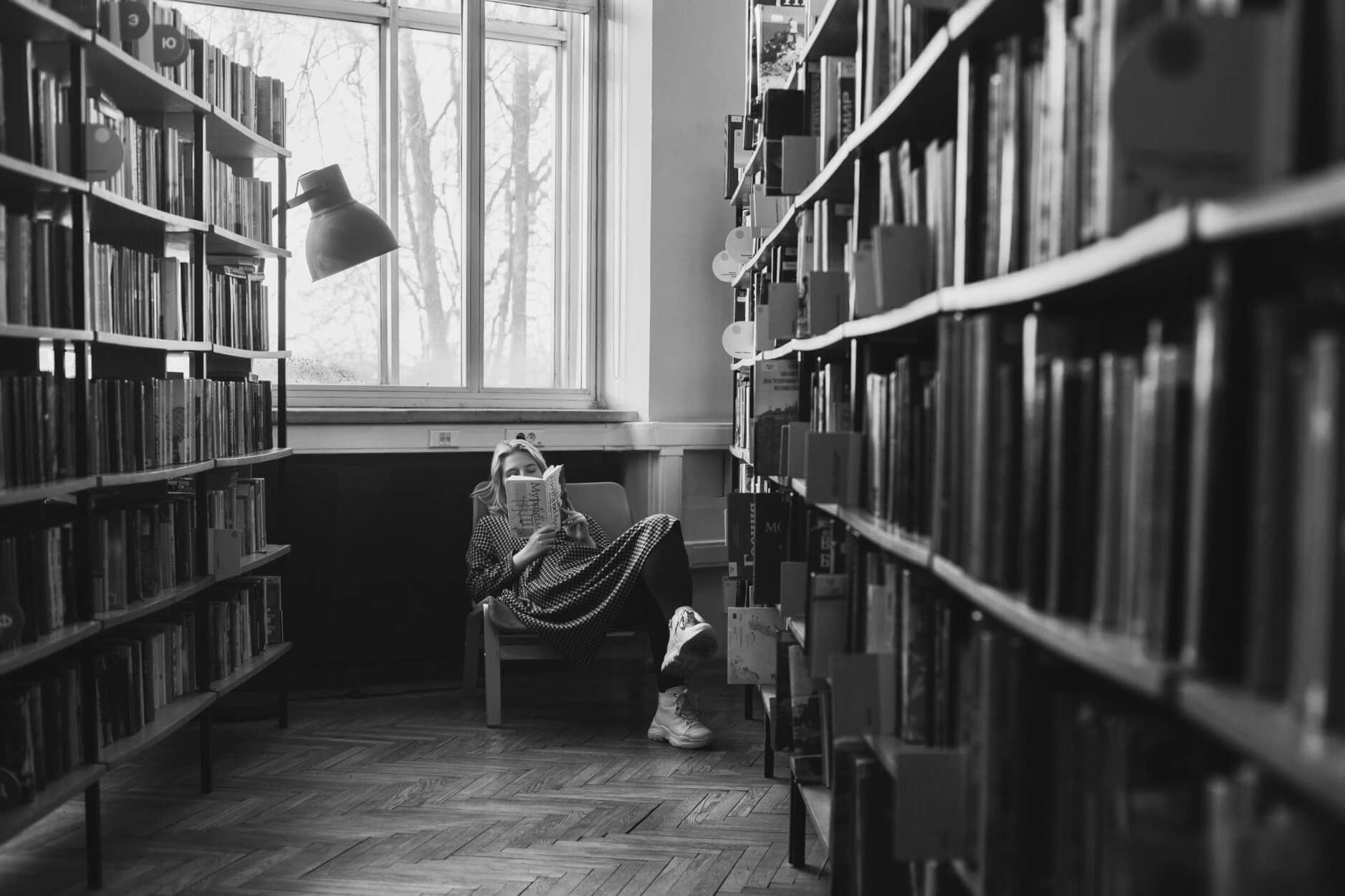 The reading library enabled tranquility & focus