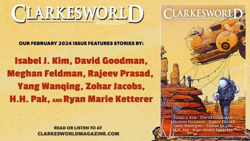 Clarkesworld issue 209 promo image