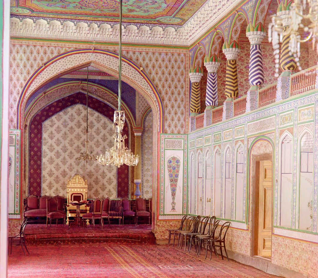 In the country palace of the Bukhara Emir. Bukhara