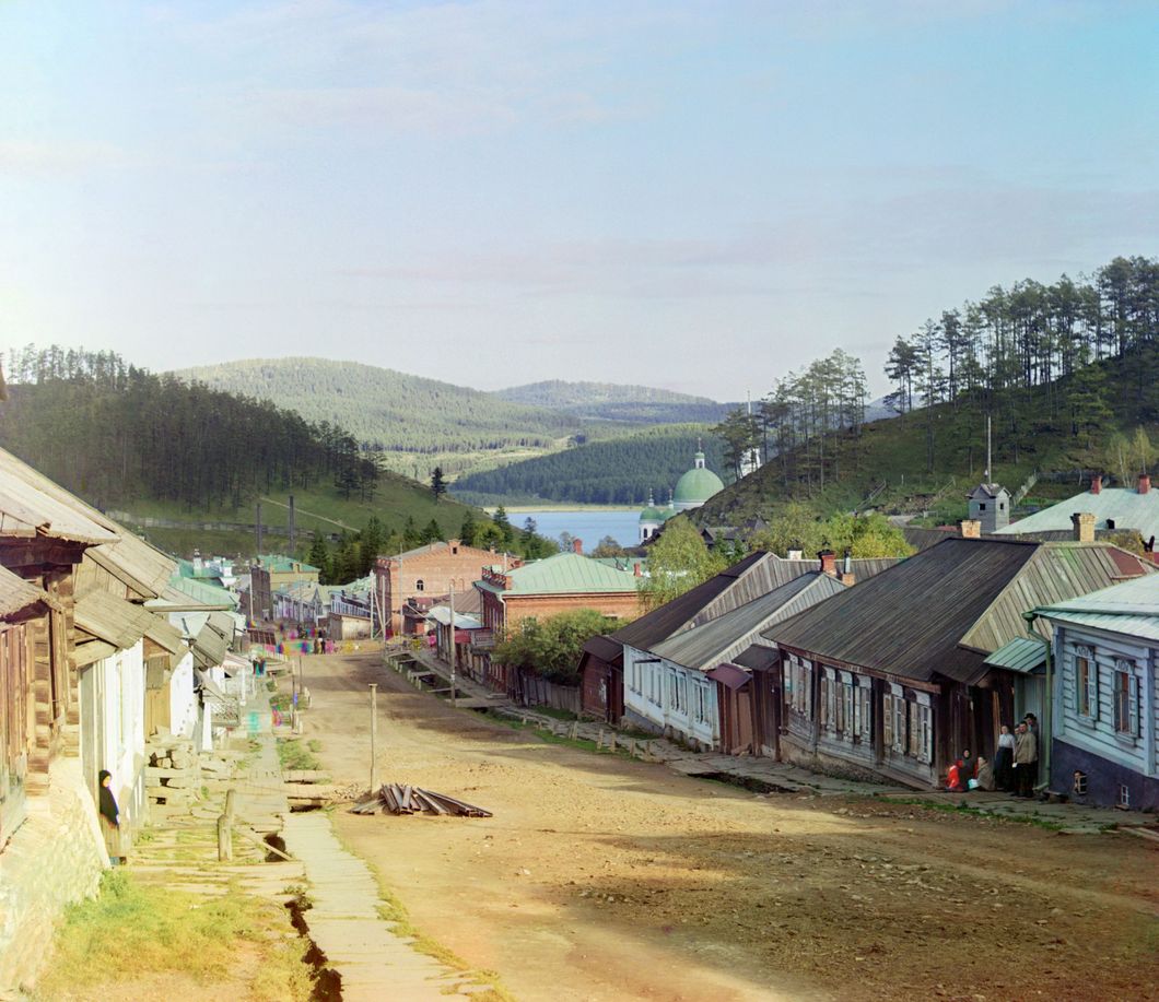 In the town of Zlatoust