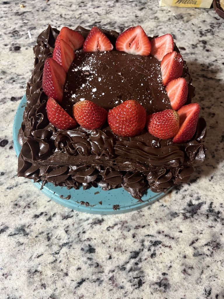 Lily made me a birthday cake