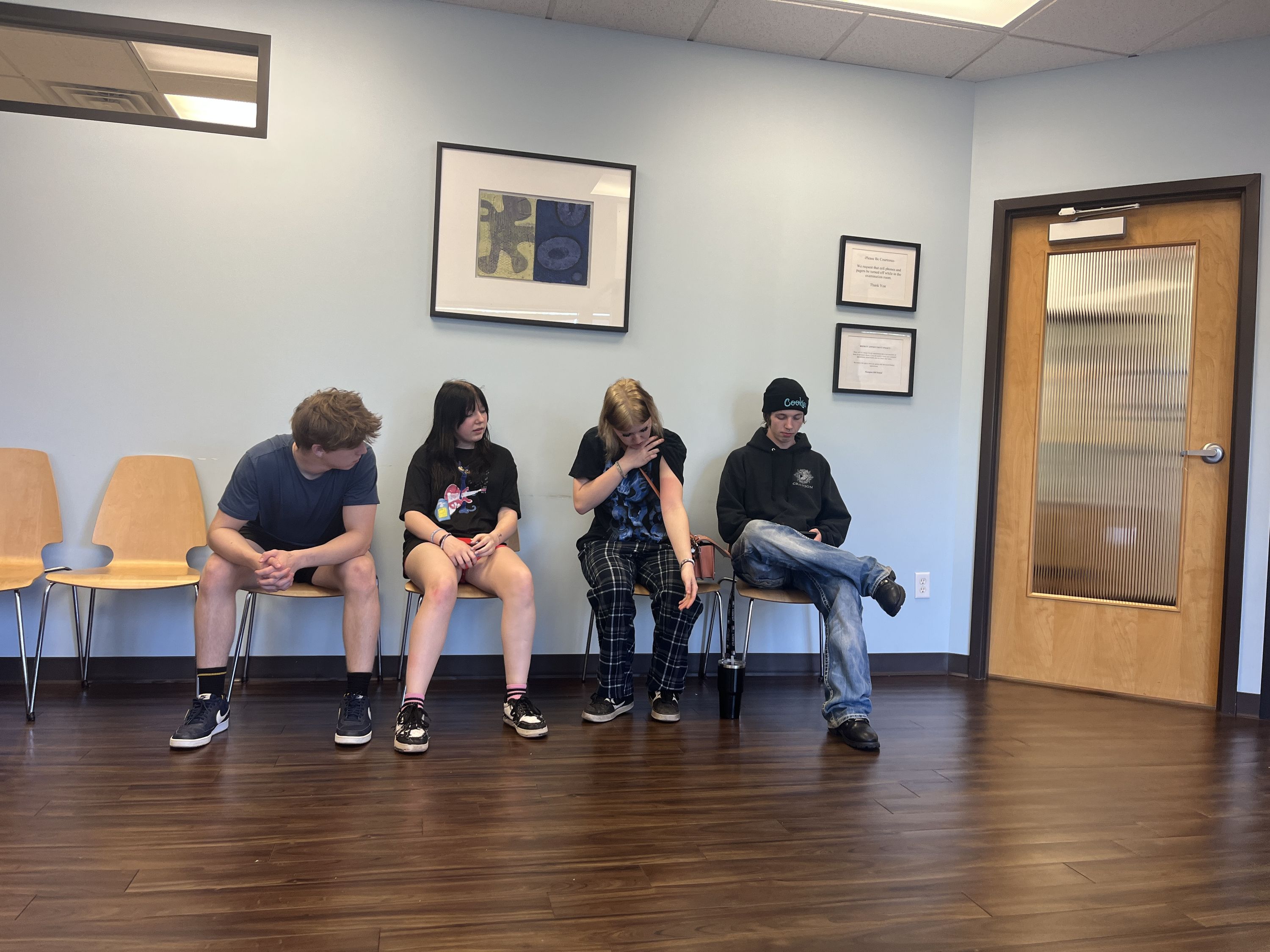 Waiting at the dentist