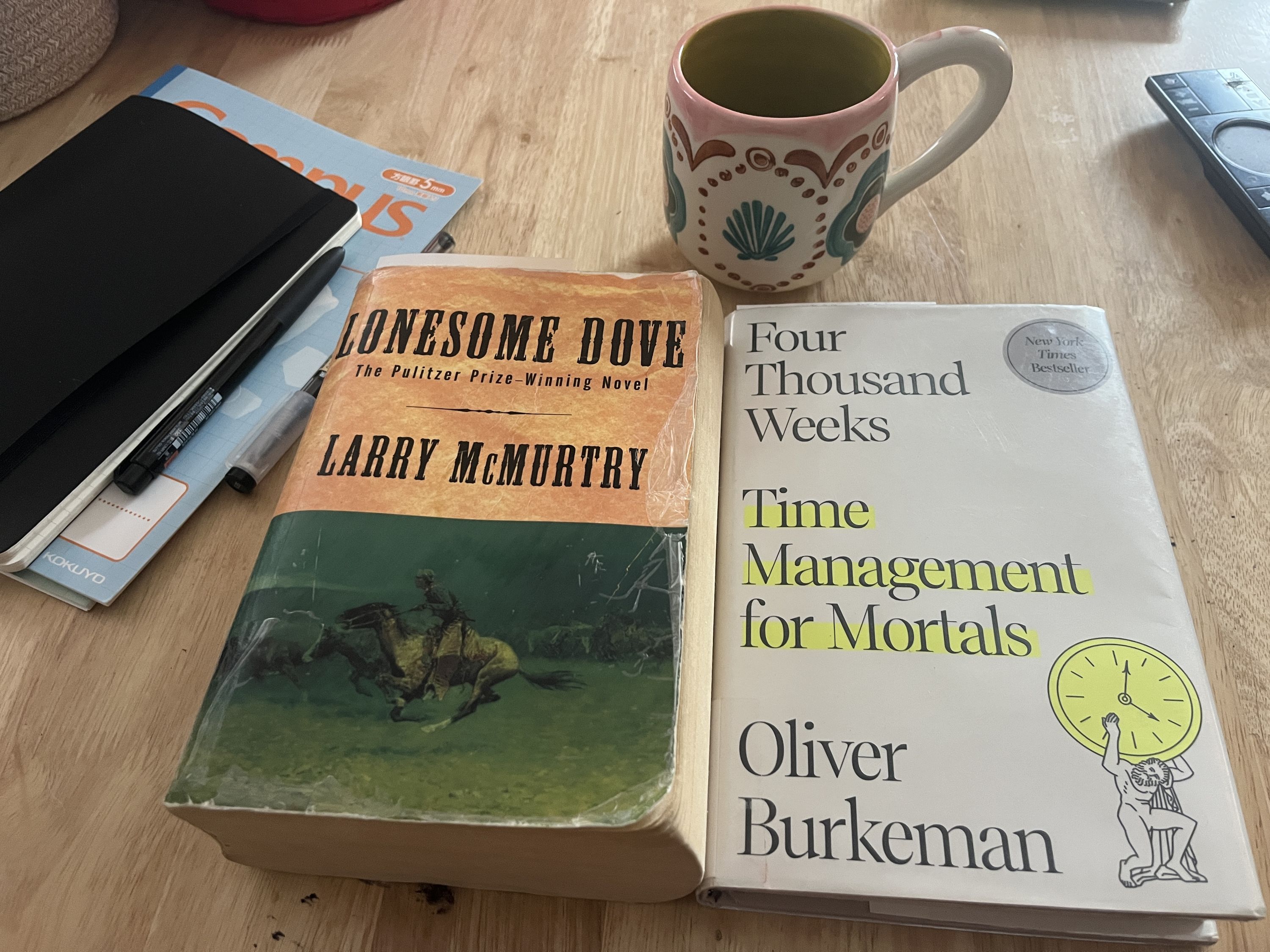 Books and coffee