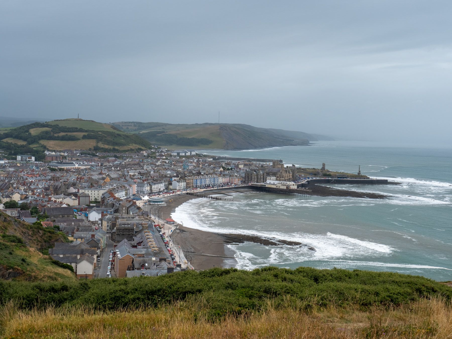 Aberystwyth from Constitution Hill