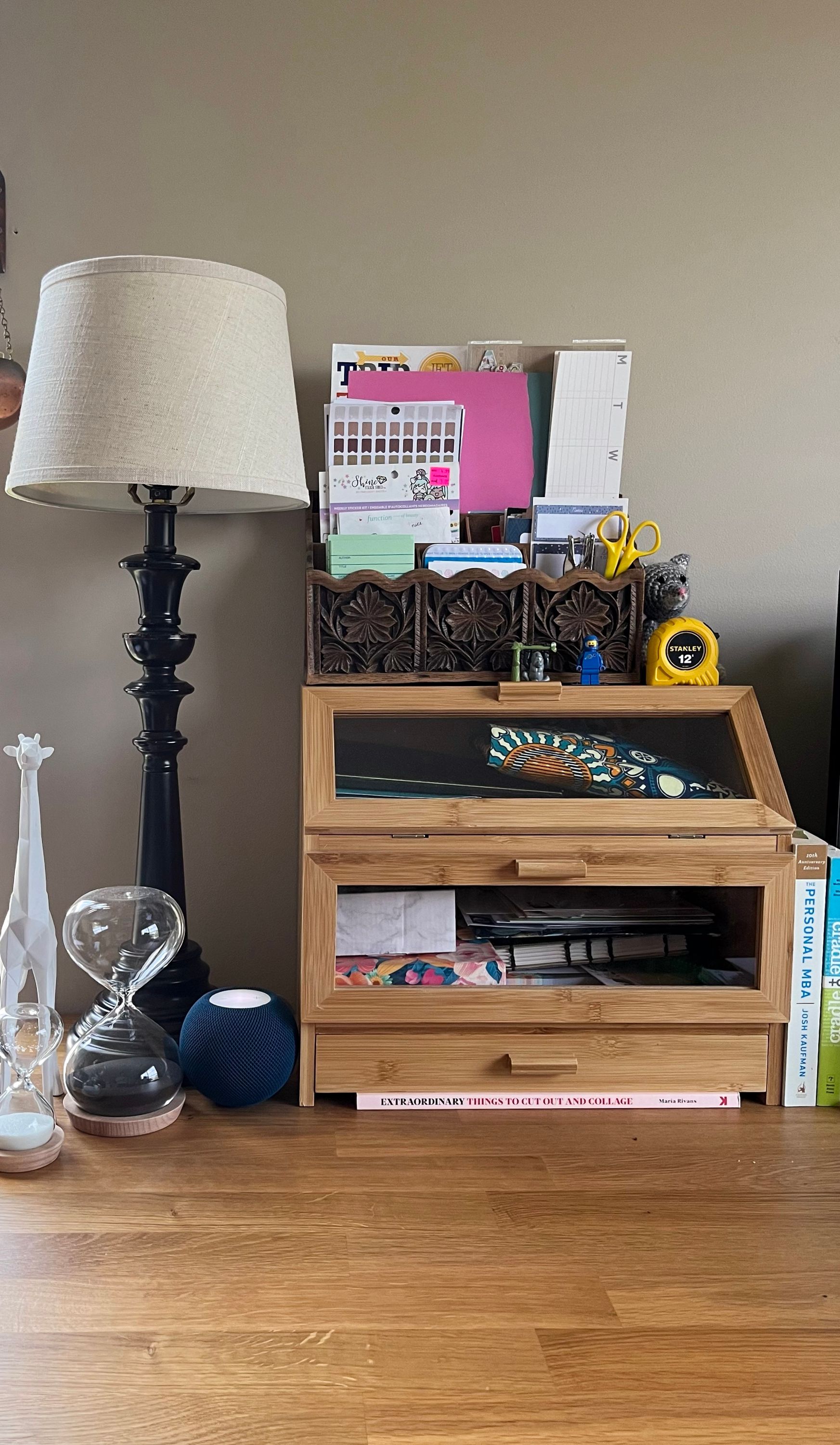 The stationary & junk journaling tower
