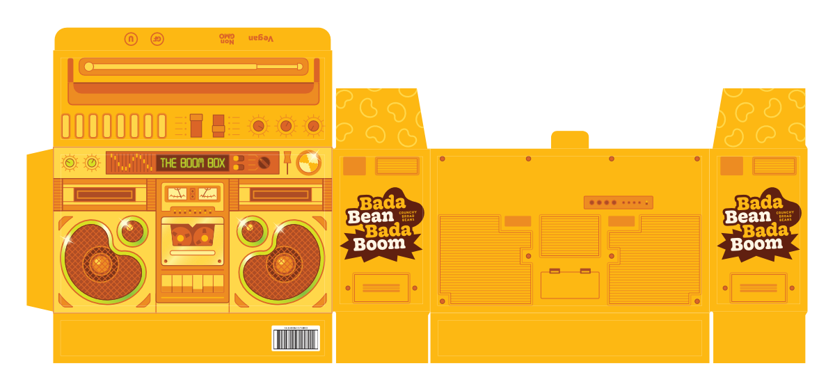 BadaBean Dieline Examples