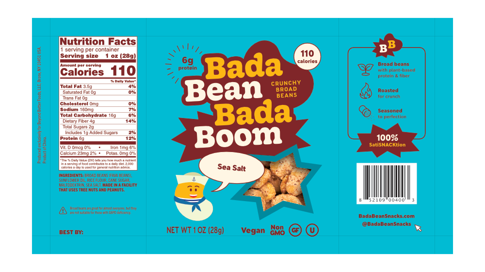 BadaBean Dieline Examples