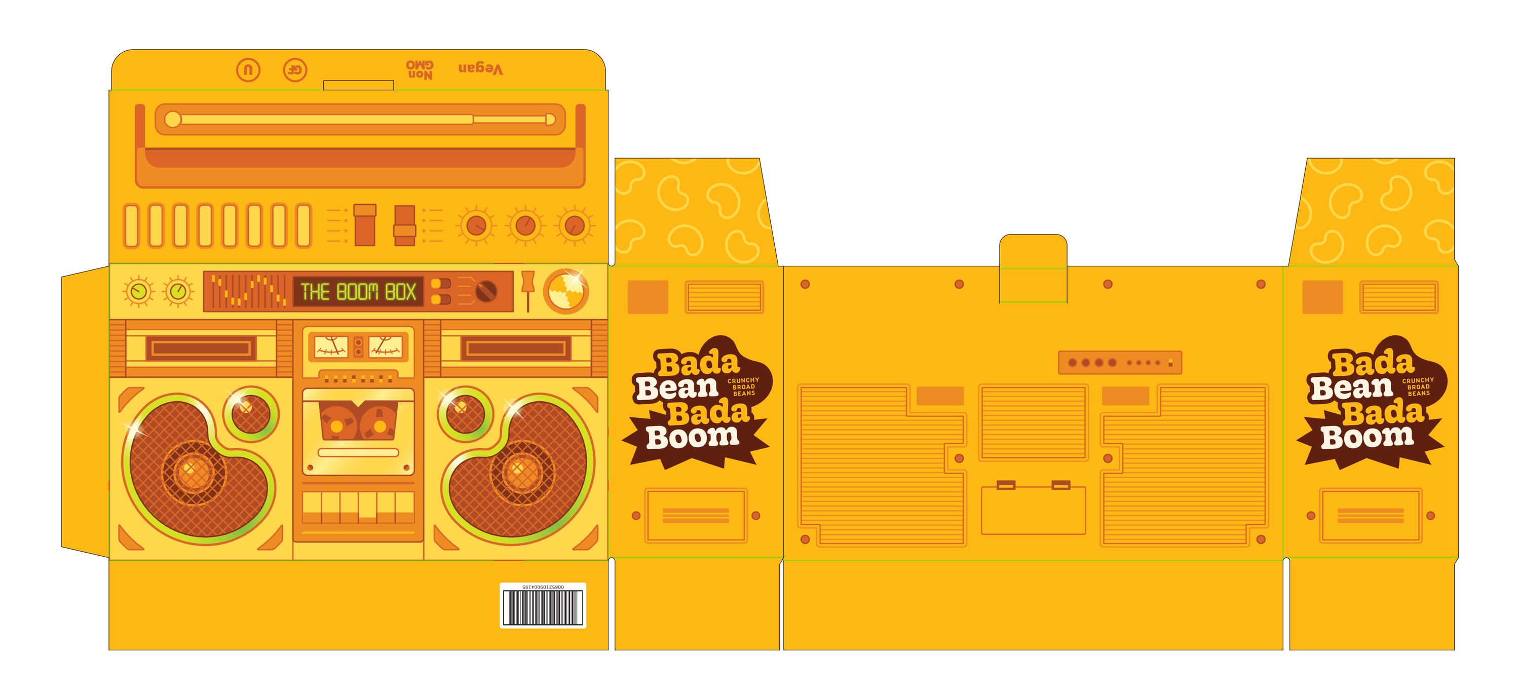 BadaBean Dieline Examples