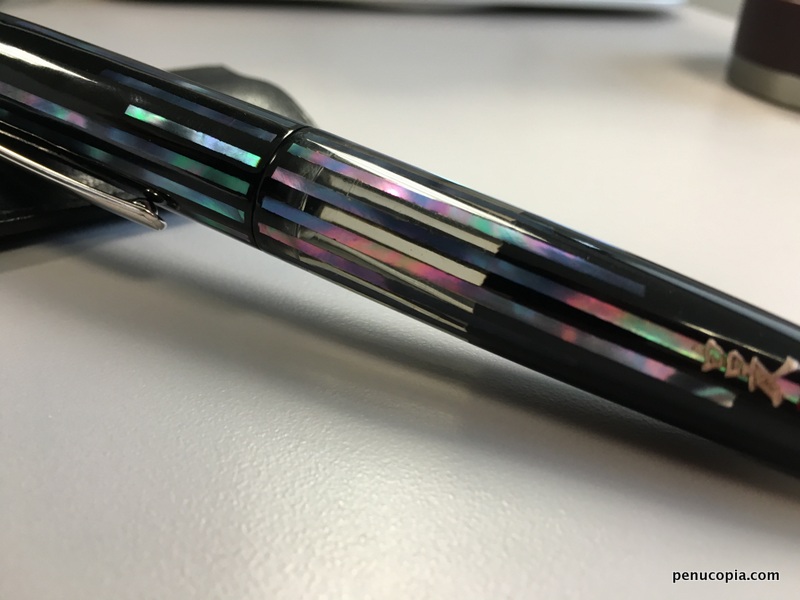 Hakumin Raden Pearl - Ink Window focus