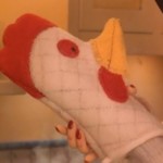 'Coraline' Chicken Mitt ‘Coraline’ Chicken Mitt