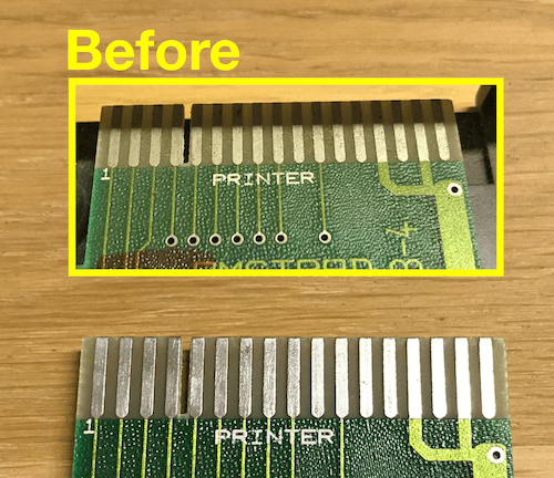 Printer connector