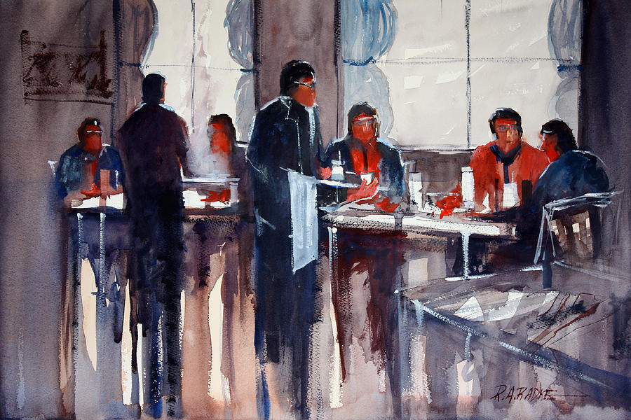 Business Lunch by Ryan Radke