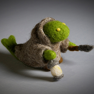 Felted Tonberry - side