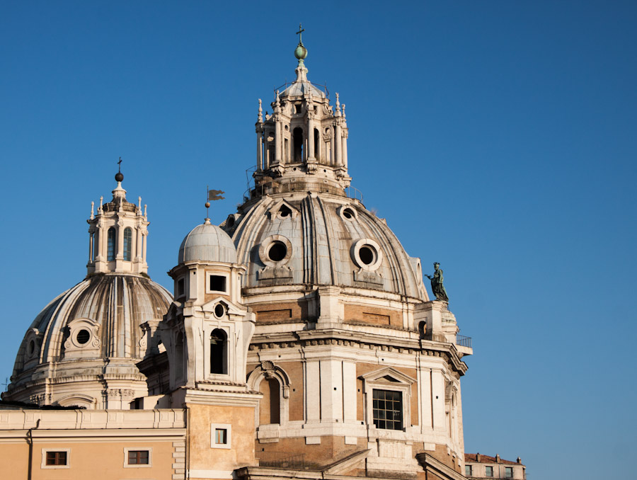 Domes of the Santa Maria Di Loreto