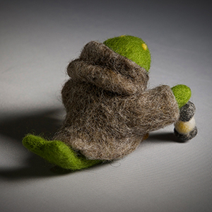 Felted Tonberry - back