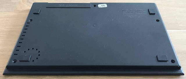 Bottom case with new rubber feet