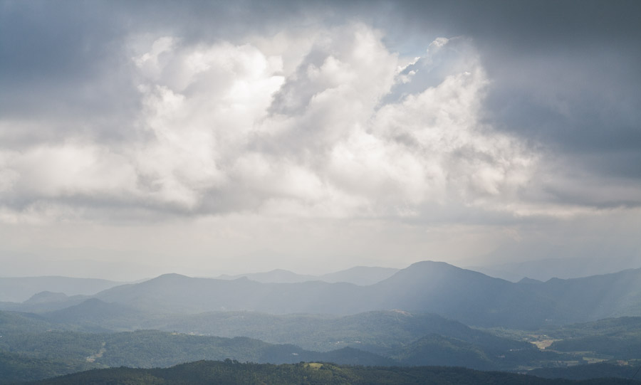 Lush, rainy hills of Chikamaglur
